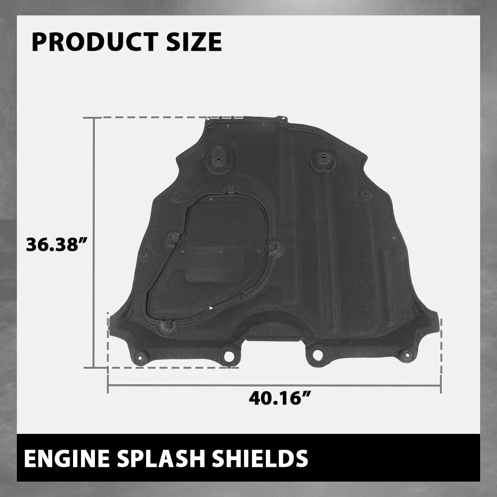 Rear Engine Splash Shield for Toyota Sienna (2021–2022)