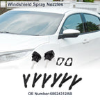 Set of 6 Windshield Washer Hose Connectors for Chrysler (No. 68024312AB)