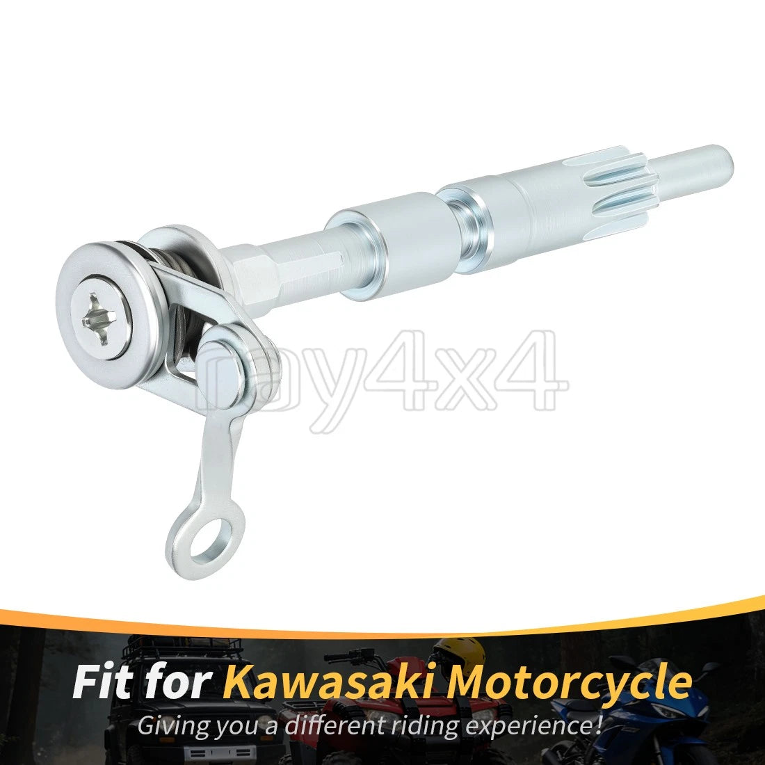 Power Valve Linkage Governor Rod for Kawasaki KX85 KX100 (2001–2023) 13320-0581 13320-0002