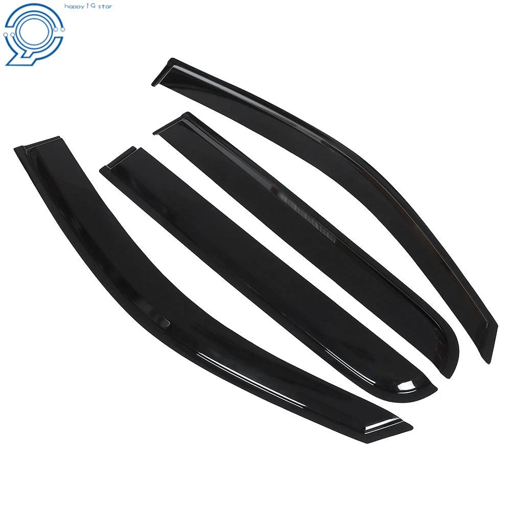 Set of 4 Window Visors for Toyota Hilux (2005–2015)