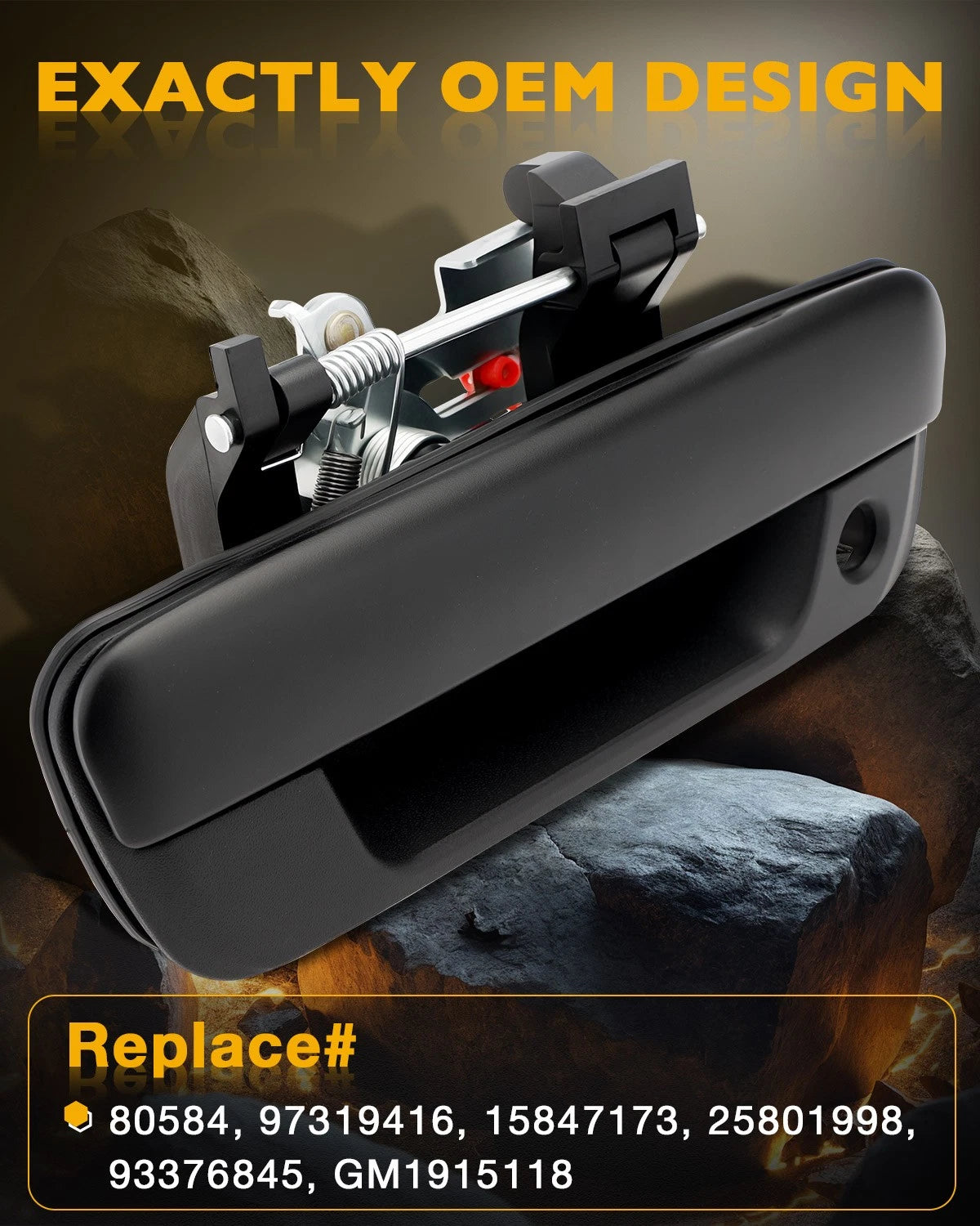 Metal Tailgate Latch Handle for Chevy Colorado GMC Canyon (2004-2012)