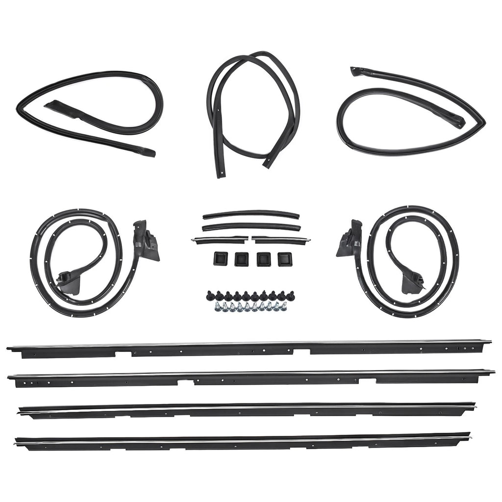 17 Pcs Weatherstripping Seal Kit for El Camino (1978-1987)