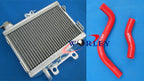 Aluminum Radiator & RED Silicone Hose for Honda CR250R (1997-1999)