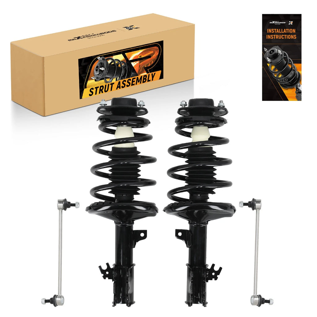 Front Struts Spring Sway Bars Kit for 1997-2001 Toyota Camry Solara Avalon ES300