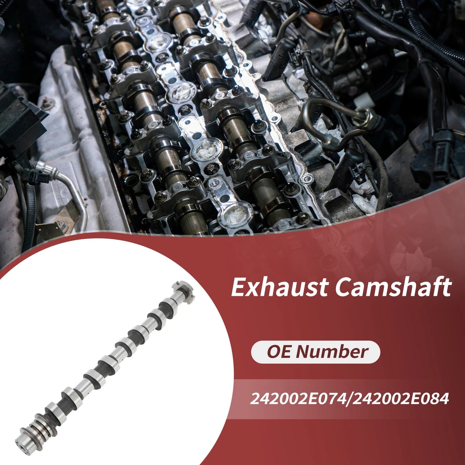 Exhaust Camshaft No.24200-2E074 for Hyundai Elantra (2017–2020)