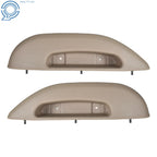 Set of 2 Tan Interior Door Armrests for 1996–2002 Chevy GMC Van
