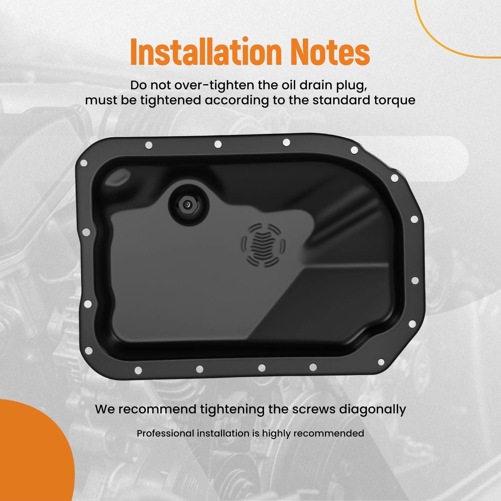 Transmission Fluid Oil Pan for GM 4L80-E 4L85-E (1996–2009) 24204278 Steel