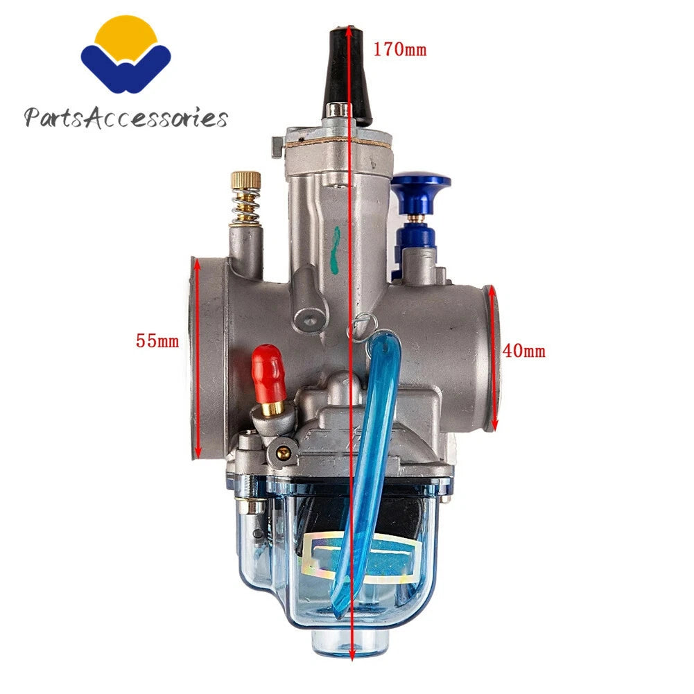 Carburetor for Suzuki RM65 (2003–2005), RM80 (1977–2001), RM85 (2002–2018)
