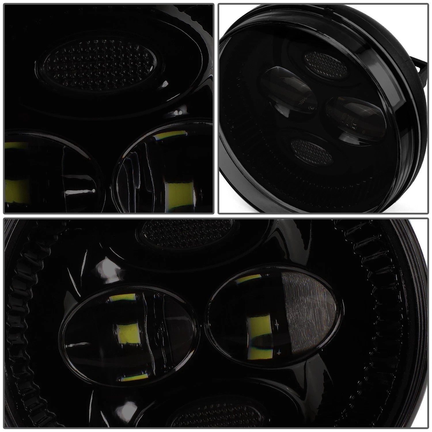 LED Projector Fog Light Lamps for GMC Sierra 1500 2500HD 3500HD (2007–2014)