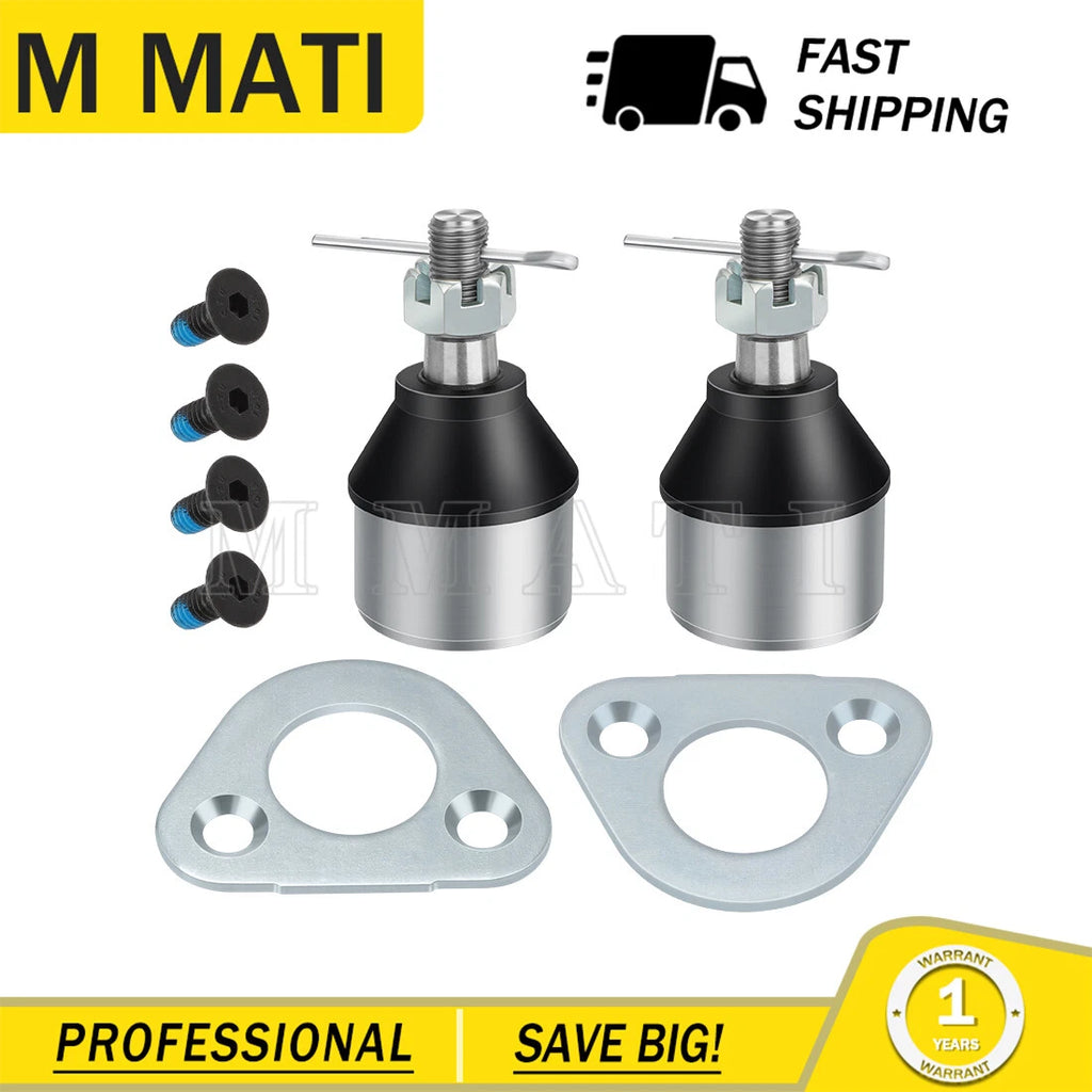 2 Front Ball Joints & Brackets Kit for Polaris Sportsman Magnum Ranger Scrambler (2000–2023)