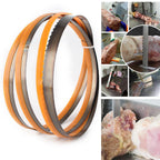 Set of 4 Band Saw Blades for Butchers (1600mm x 16mm x 0.56mm x 4TPI)
