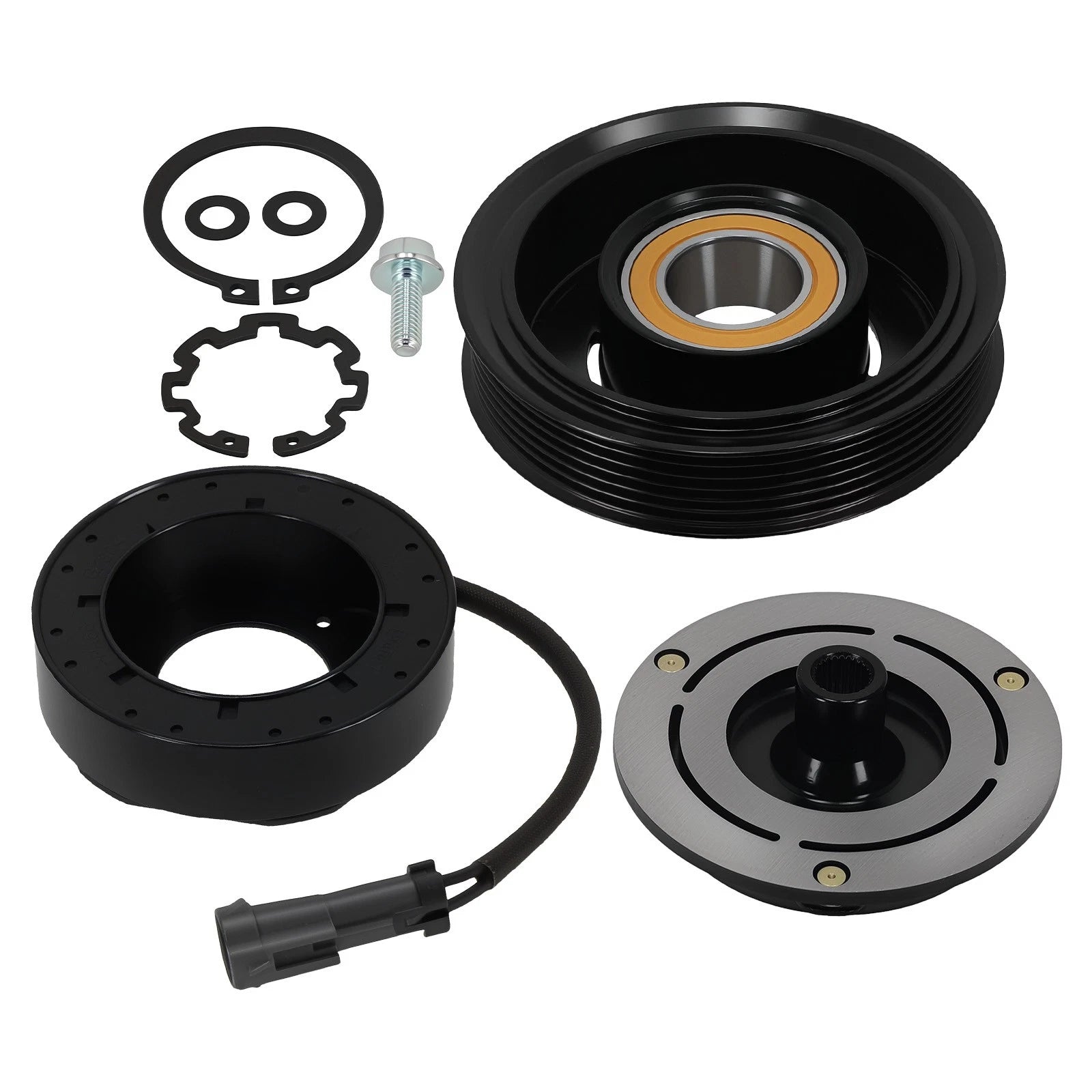 Air Conditioning Compressor Clutch Kit for Chevy Silverado 1500 (2003–2013)
