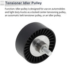 Drive Belt Idler Pulley for BMW Series 3 (2008–2012) No. 11287578674 Black