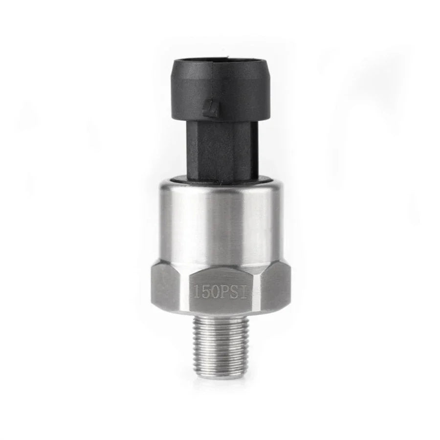 1/8" Pressure Sensor Gauge for Car Oil Fuel Air Water (0-150 PSI)