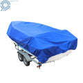 Trailerable Pontoon Boat Cover for 17-19 Ft Boats (95") Waterproof Heavy Duty
