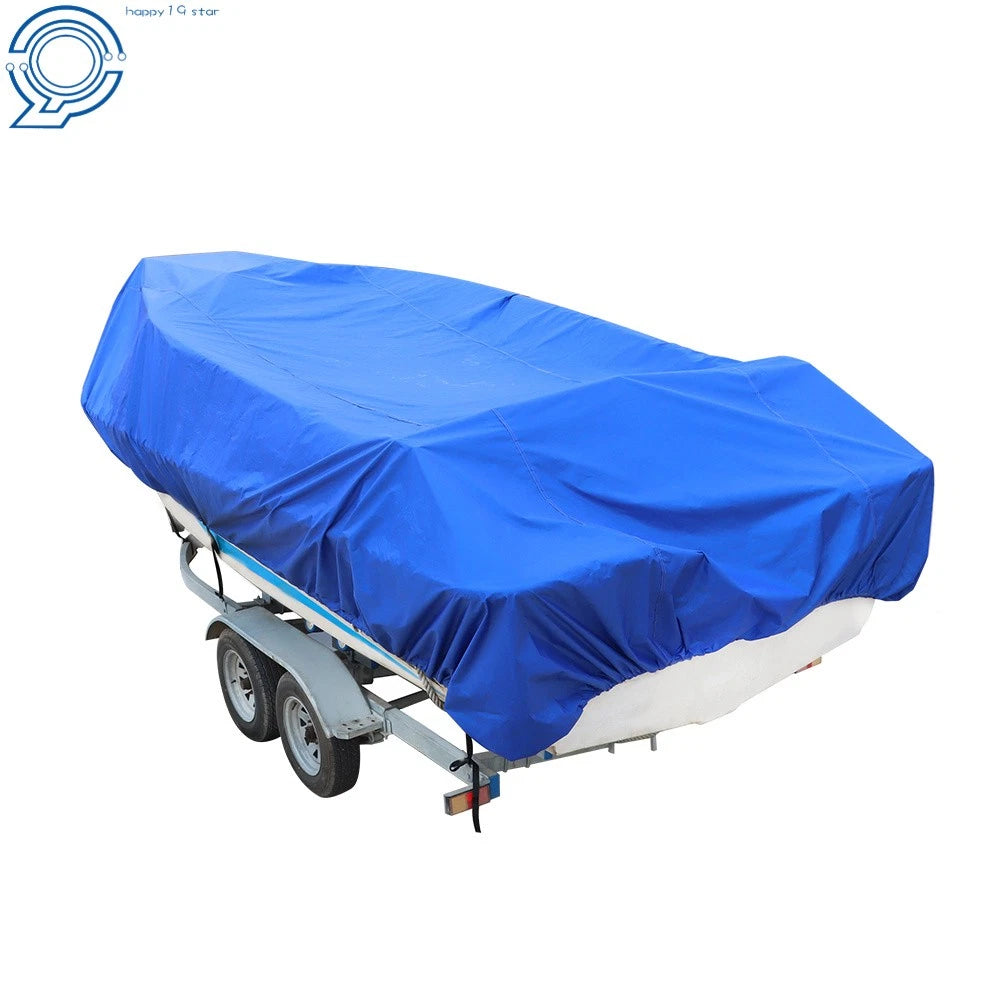 Trailerable Pontoon Boat Cover for 17-19 Ft Boats (95") Waterproof Heavy Duty