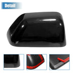 1 Pair Gloss Black Top Half Mirror Cover for Ford F-350 Super Duty (2017–2022)