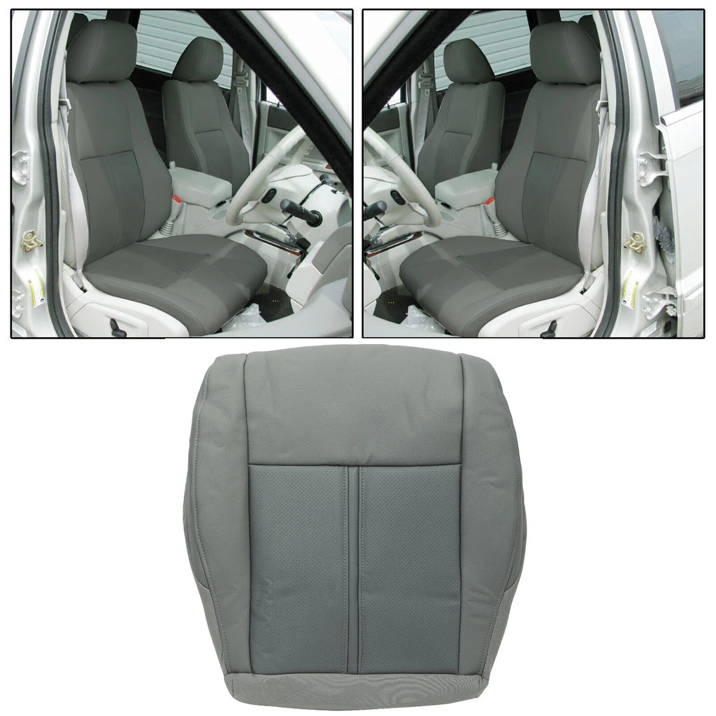 Front Seat Cover for Jeep Grand Cherokee (2005–2007) 2-Tone Gray