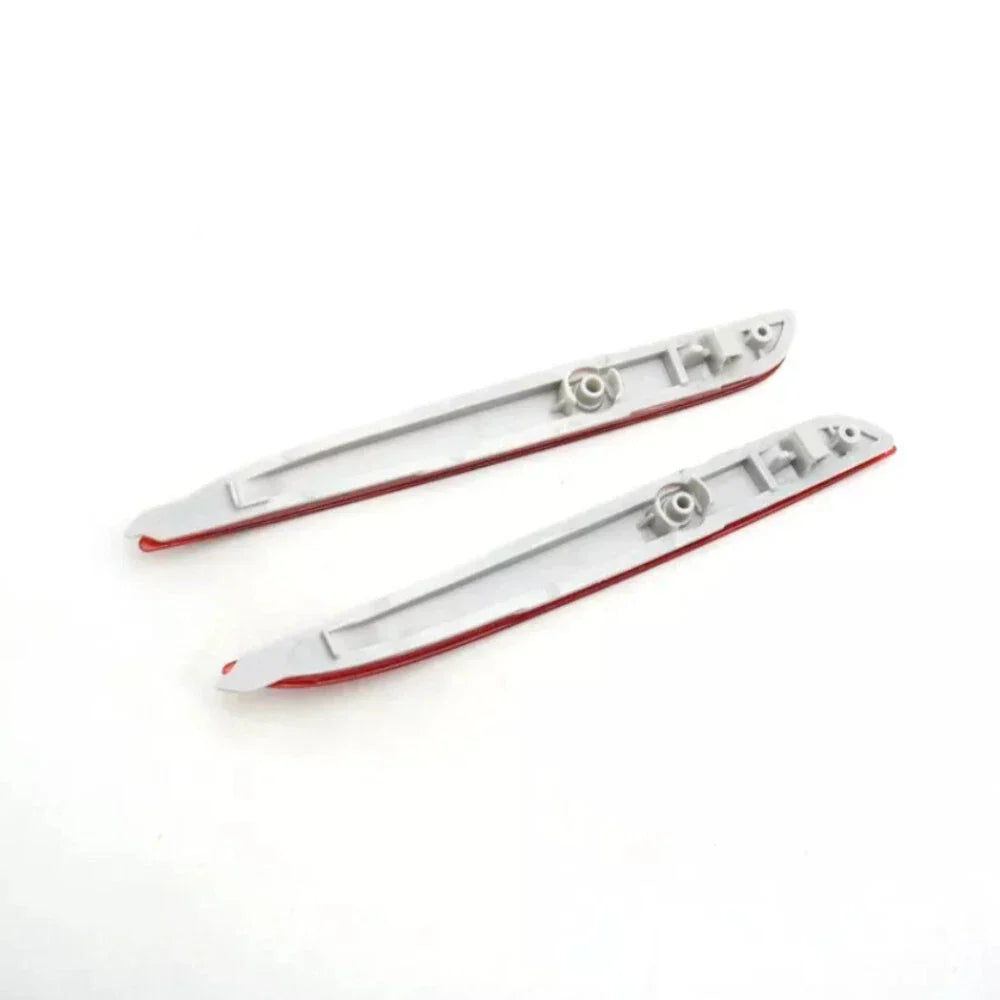 Red Rear Bumper Reflectors for Mazda 3 (2008-2012)