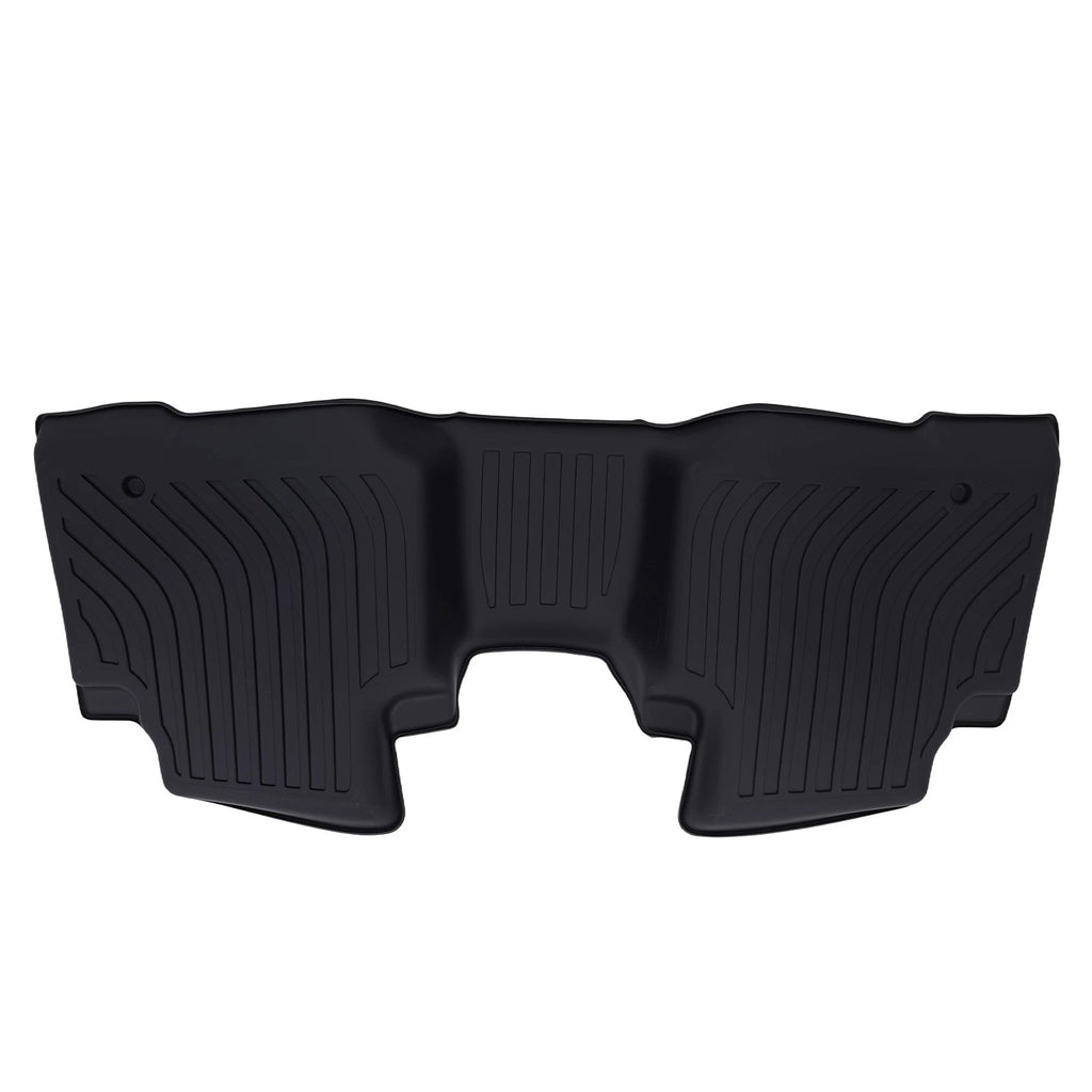 Black TPE Floor Mats for Hyundai Santa Fe Sport (2013–2018) Waterproof