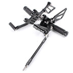 Rearsets Foot Pegs for Suzuki GSXR1000 GSXR600 GSXR750 (2000-2005) Black