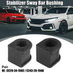 Pair Front Rear Stabilizer Sway Bar Bushing for Mazda (CC29-34-156C, C243-28-156D)