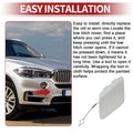 1 Pcs Rear Tow Hook Cover for BMW 428i White (2014 - 2016)