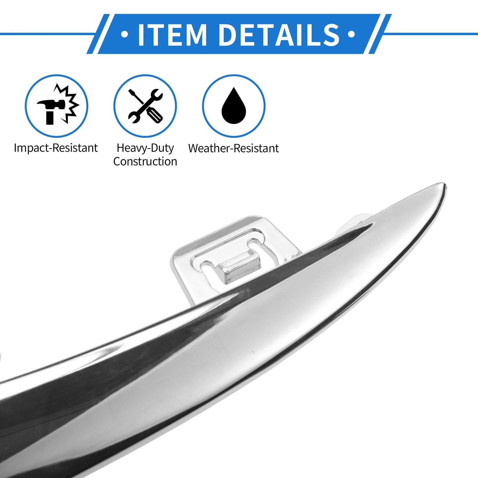Front Right Bumper Grille Trim for Mercedes-Benz W205/C (2019–2021)