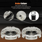 Pair Front Brake Calipers w/ Bracket for Infiniti Q45 M45 (2002–2006)