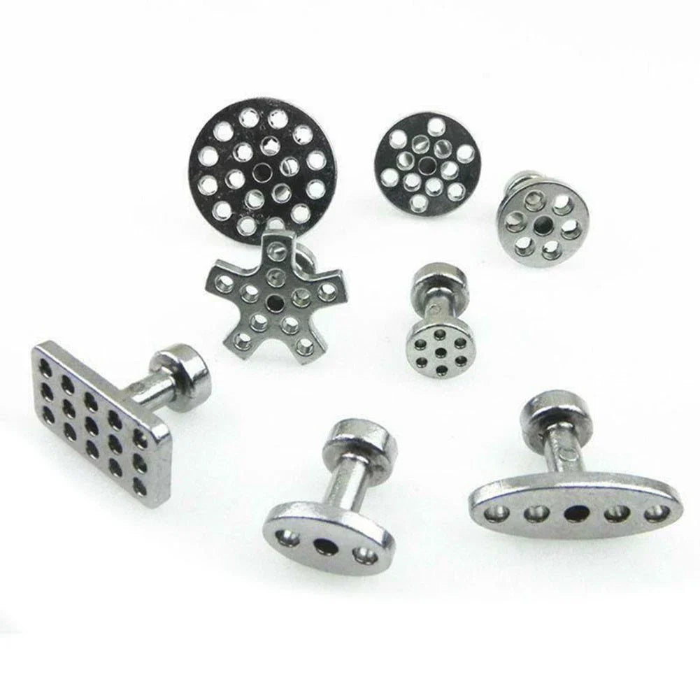 8 x Aluminum Puller Tabs Cold Glue Paintless Tool