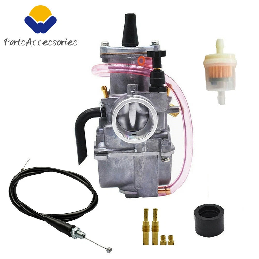 Carburetor & Throttle Cable for 50CC-500CC 4 Stroke Engines (All Years)