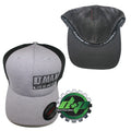 Dmax Duramax Fitted Flex Fit Hat for Diesel Trucks (OSFA, Black)