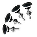 4 x Aluminum Fasteners for Car Trunk Fender Hatch Lid