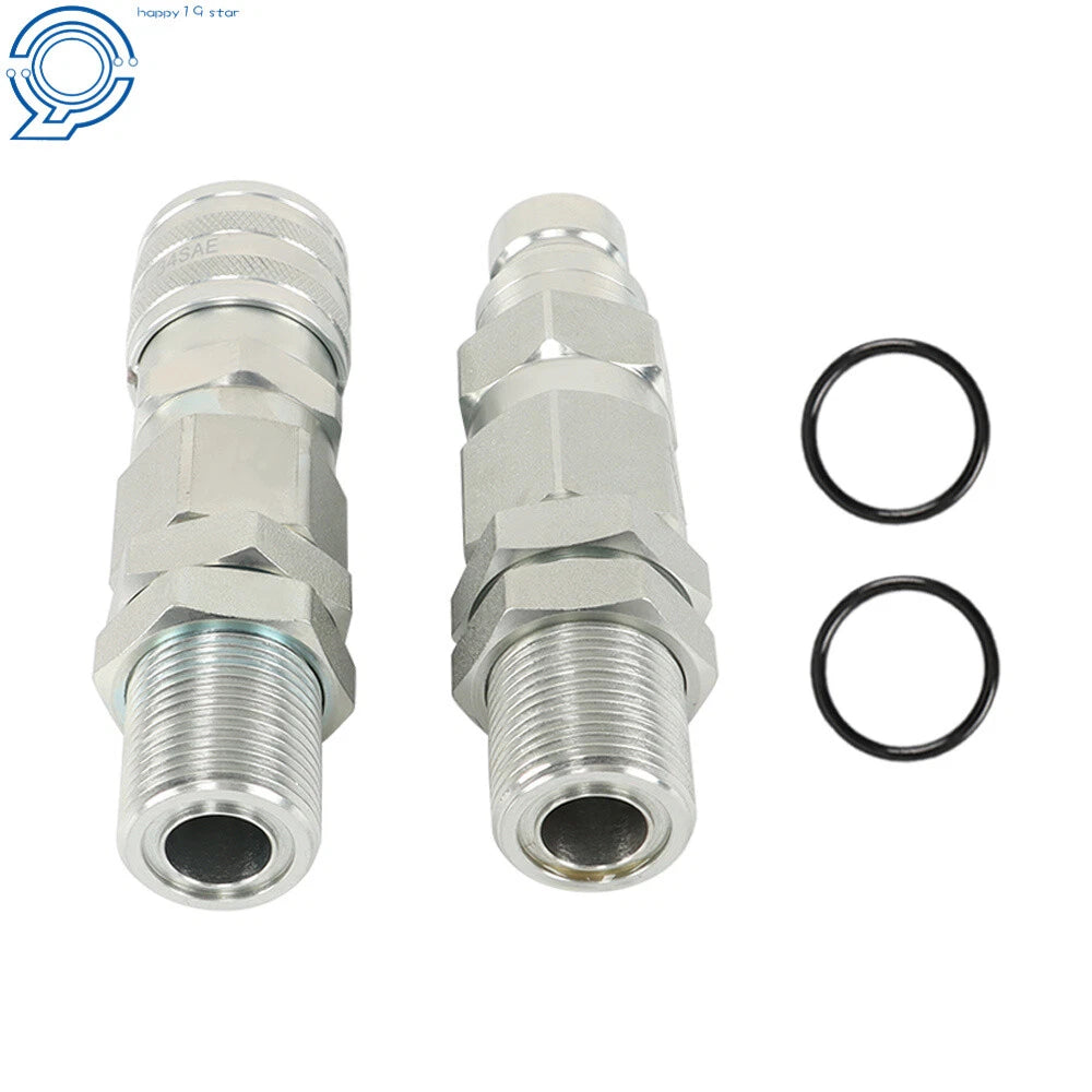 Hydraulic Quick-Connect Coupler for John Deere 27C 27D 260 325 CT332 (2000–2023)