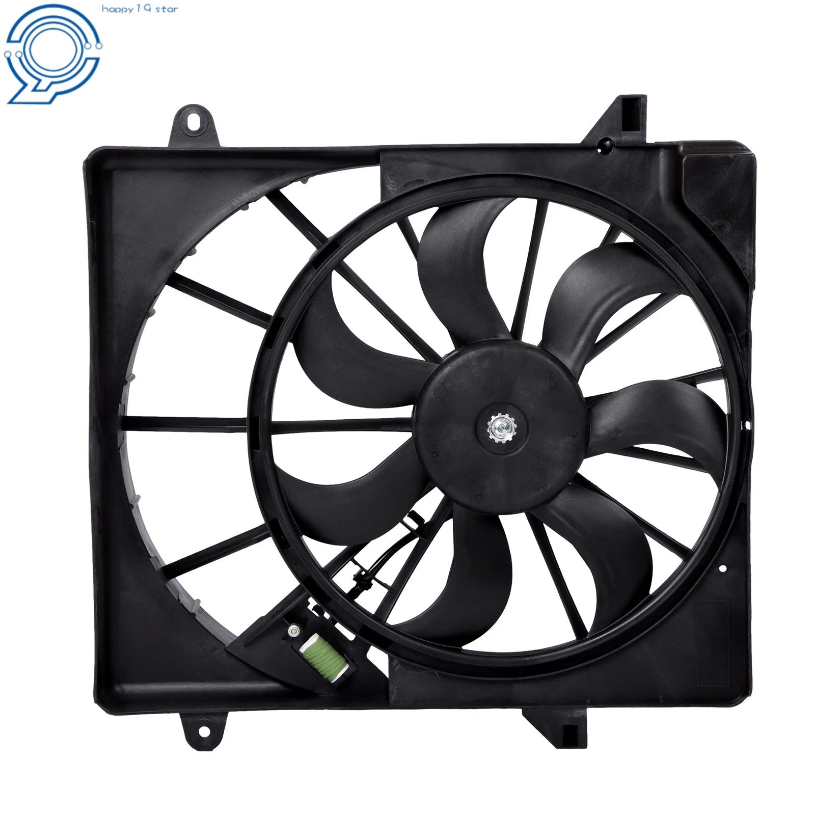 Radiator Cooling Fan Assembly with Shroud for Dodge Nitro (2007–2011) 68003974AB