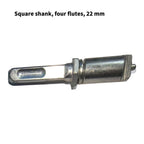 Electric Hammer Plunger Connector Adapter 16mm 22mm Square Round Handle