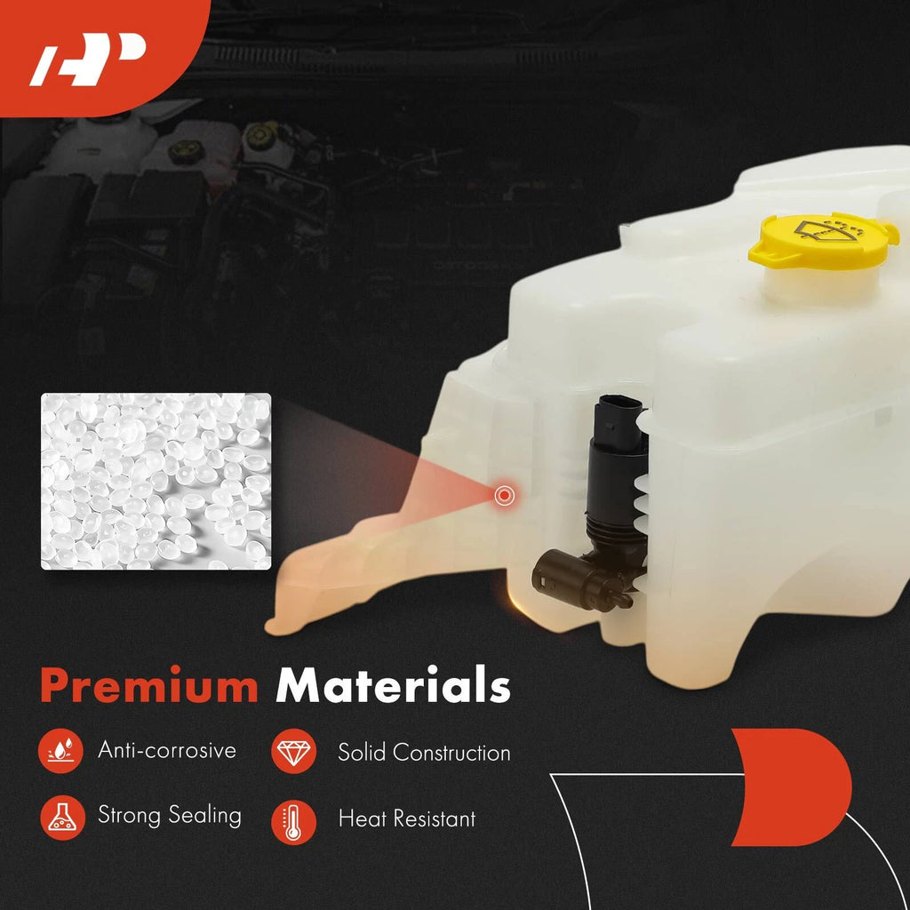 Engine Coolant Reservoir with Cap & Hose for Jeep Liberty (2008-2012)