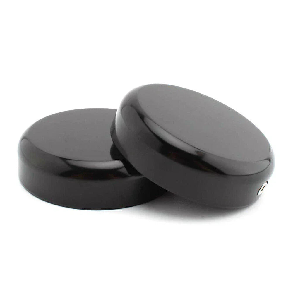 Gloss Black CNC Upper Fork Caps for HARLEY SOFTAIL STREET BOB (2018-2020)