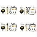 4X Carburetor Repair Kit for Honda CX500C (1980–1982)