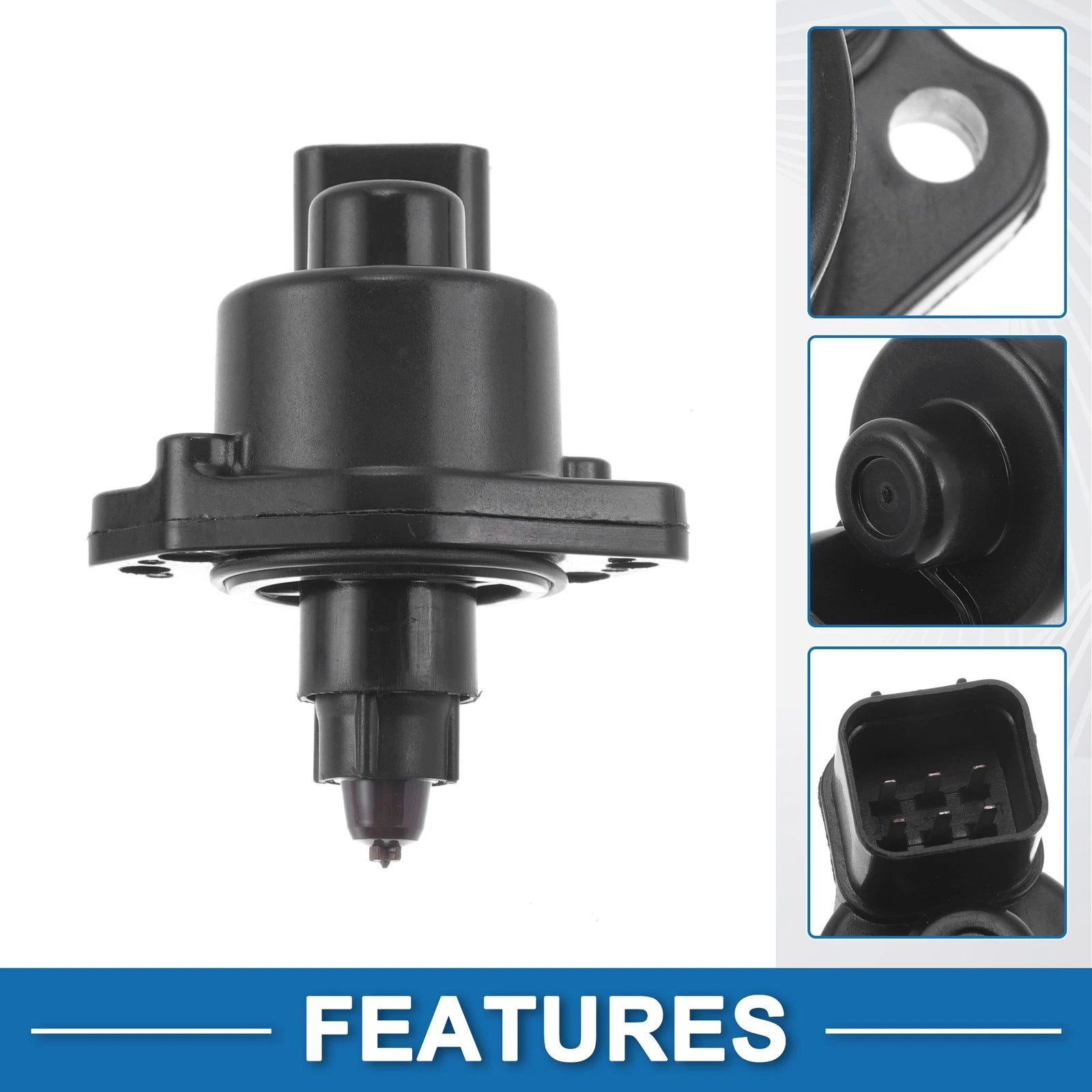 Idle Air Control Valve for Mitsubishi Eclipse (1990–1999) No.MD614559