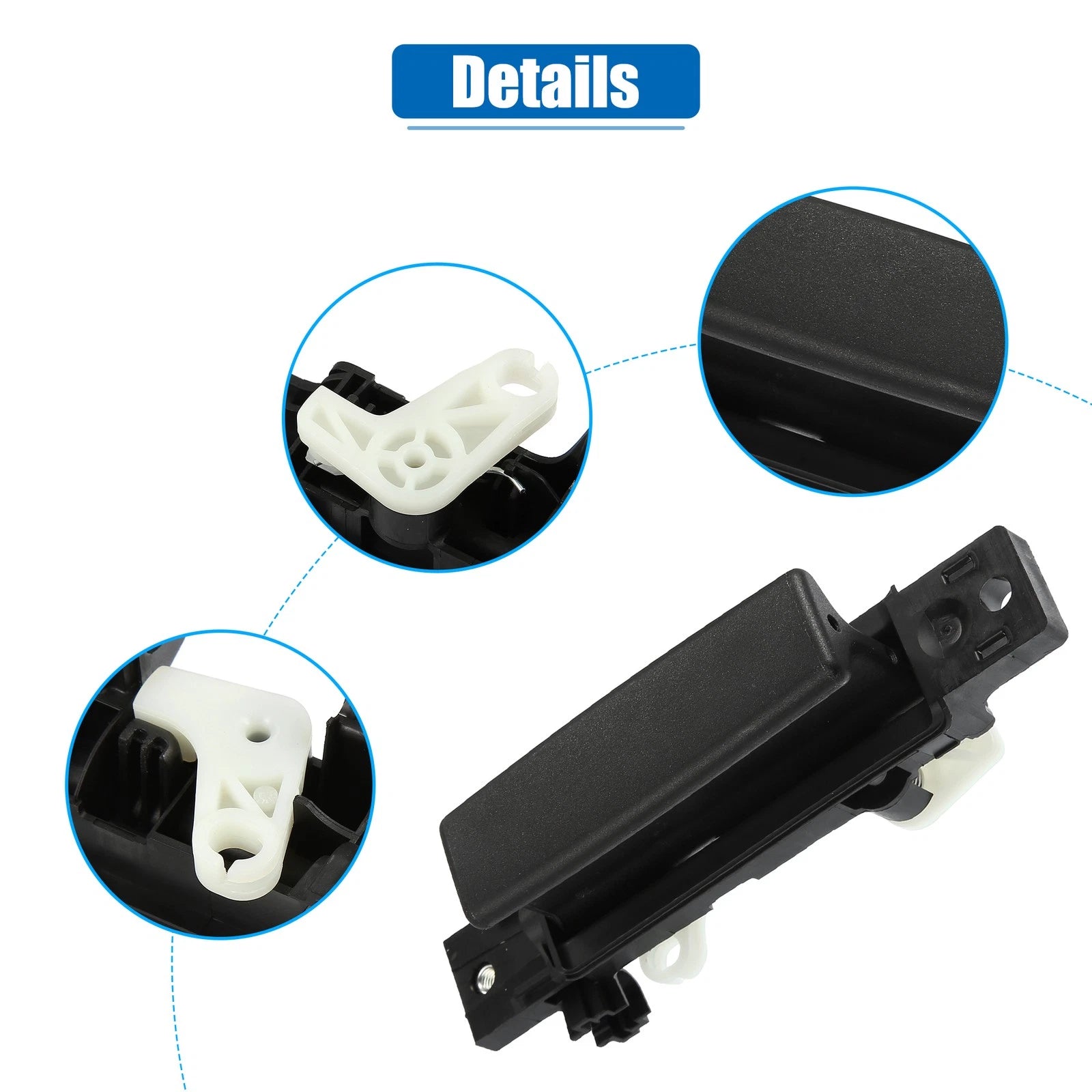 Door Handle for Ford Transit T-150 (2015–2023) CK4Z6122666A Plastic Black