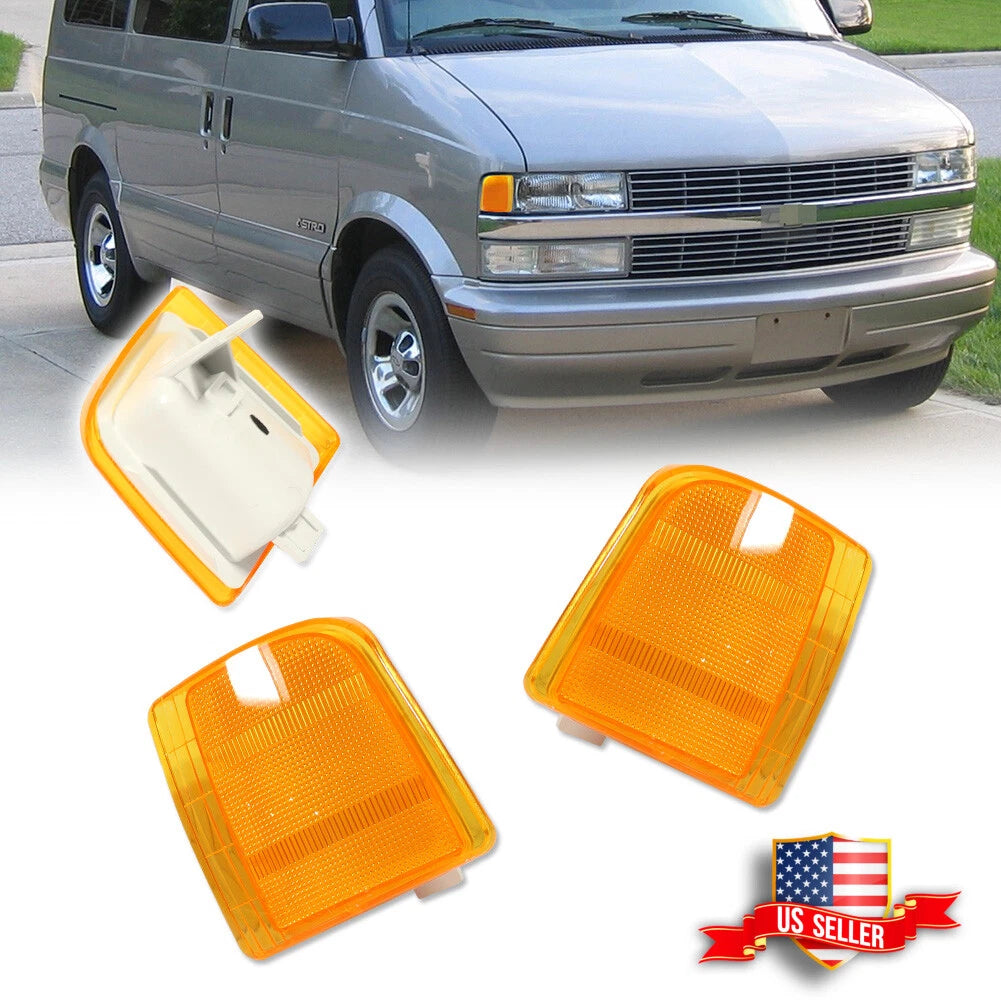 OE-Style Amber Lens Side Corner Lights for Chevrolet Astro GMC Safari (1995–2005)