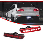 LED Rear Brake Tail Light with Sequential Turn Signal for Mitsubishi Lancer Evo