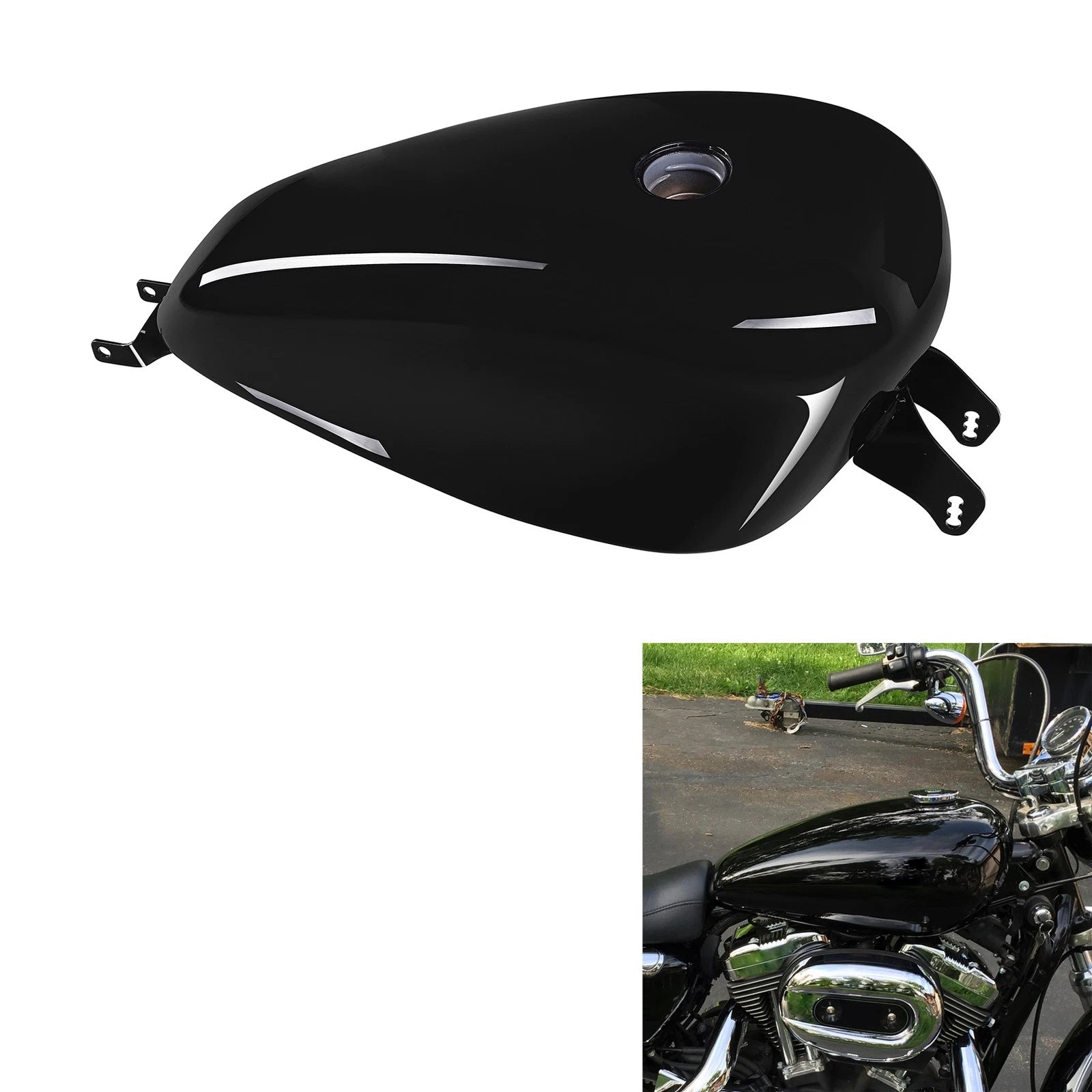 Fuel Gas Tank for Harley Sportster XL883 XL1200 (2007–2022)