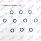 10Pcs Lower Unit Oil Drain Gasket for Yamaha (90430-08020, 90430-08003)