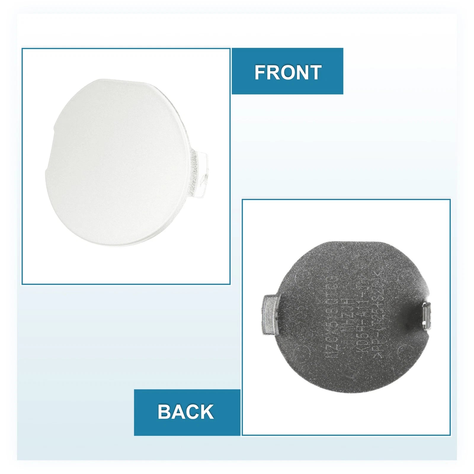 Tow Hook Cover Cap for Mazda CX-5 (2017–2021) - White