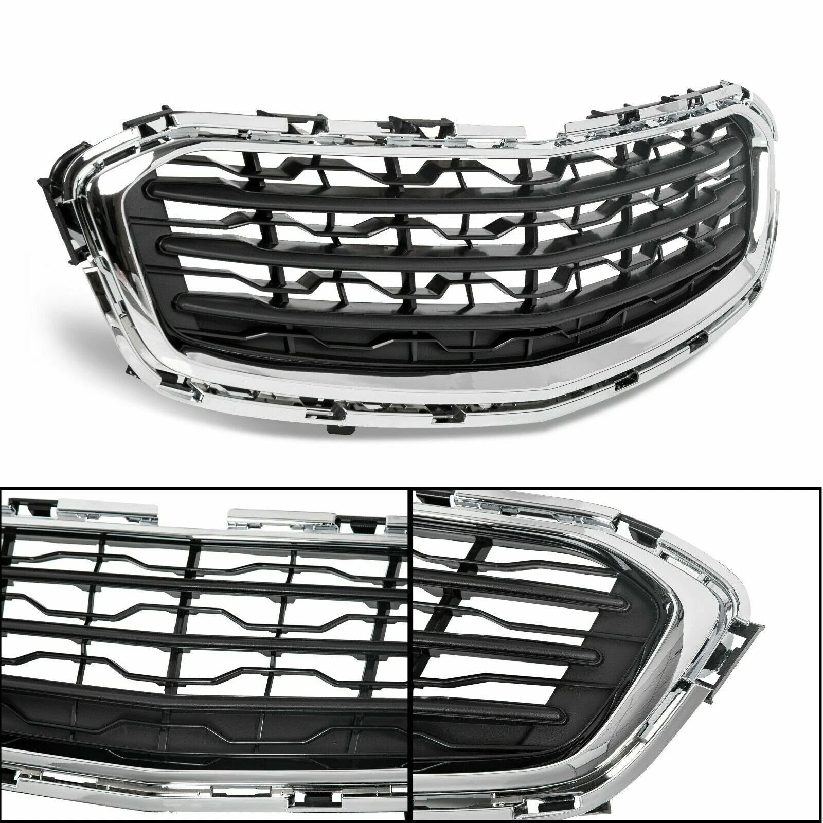 Front Lower Grille Assembly with Chrome Molding for Chevrolet Cruze (2015)