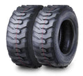 2 SuperGuider Heavy Duty Skid Steer Tires for Bobcat (12-16.5/12PR)