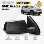 Right Side Mirror for GMC Acadia (2017–2019) Power Heated Blind Spot 11 Pins