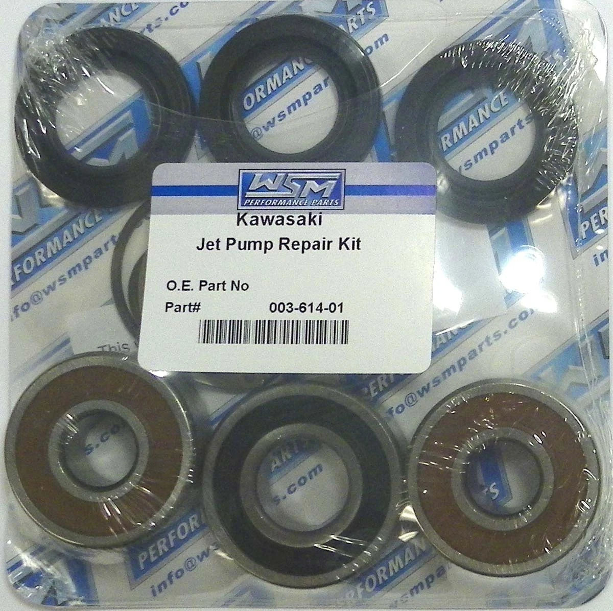 WSM Jet Pump Repair Kit for Kawasaki 900/1100/1200/1500 (2004–2006)